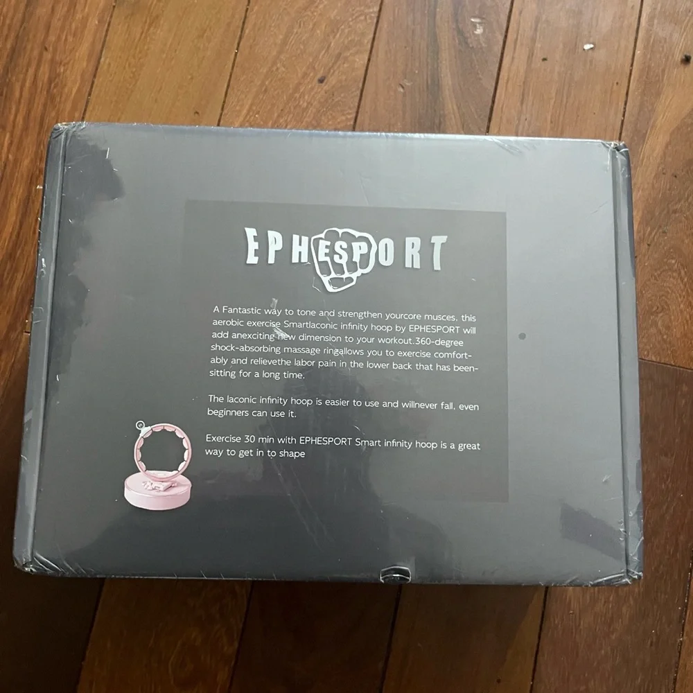 Ephesport Silent Infinity Hoop - Pink and White